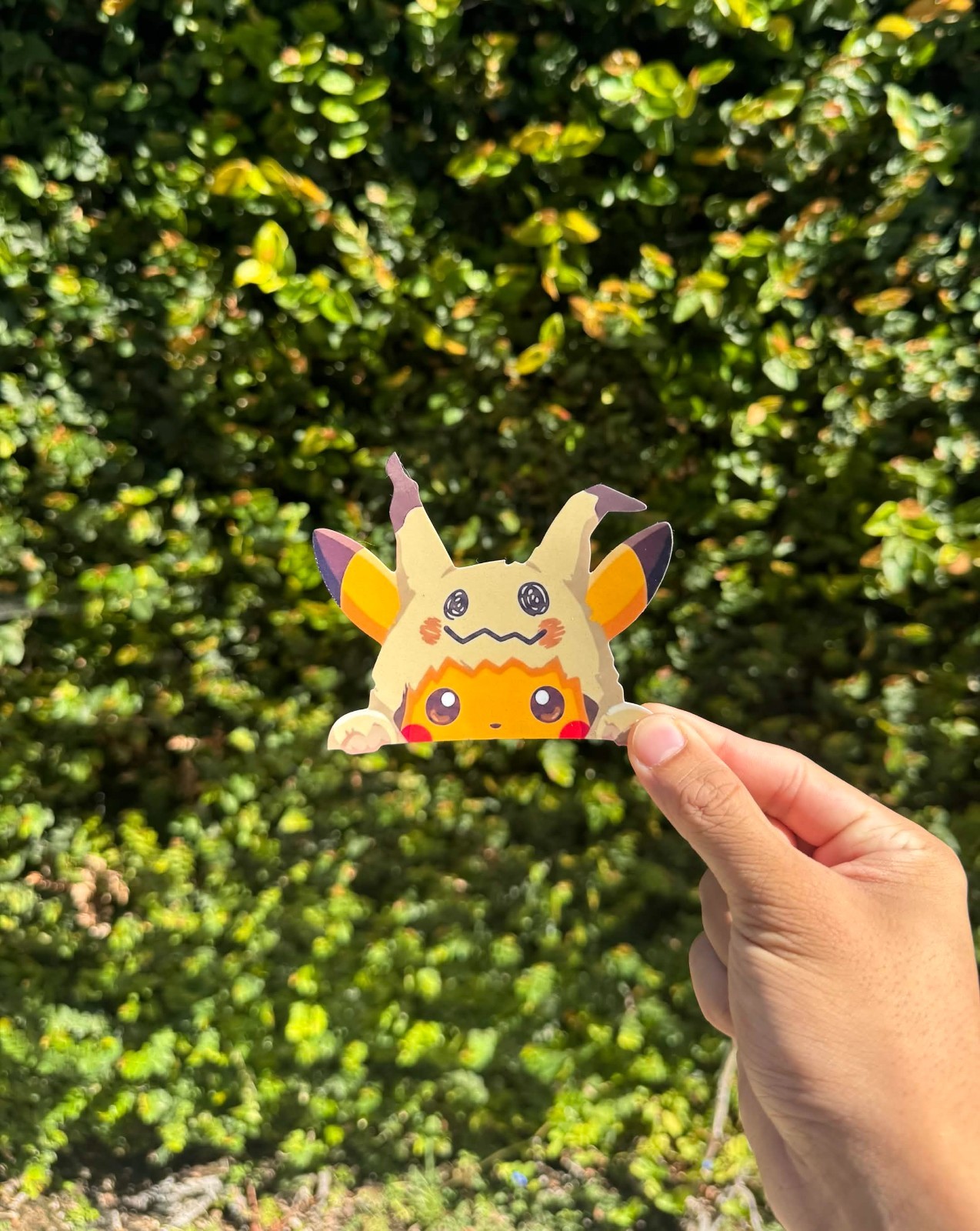 Mimikyu Pikachu Vinyl Sticker Decal | Perfect for Laptops / Water Bottles / Cars