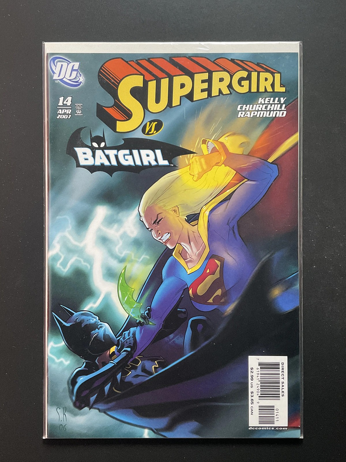 Supergirl 14 (2007) DC Comics - Supergirl vs Batgirl Supergirl 14 (2007) DC Comics - Supergirl vs Batgirl