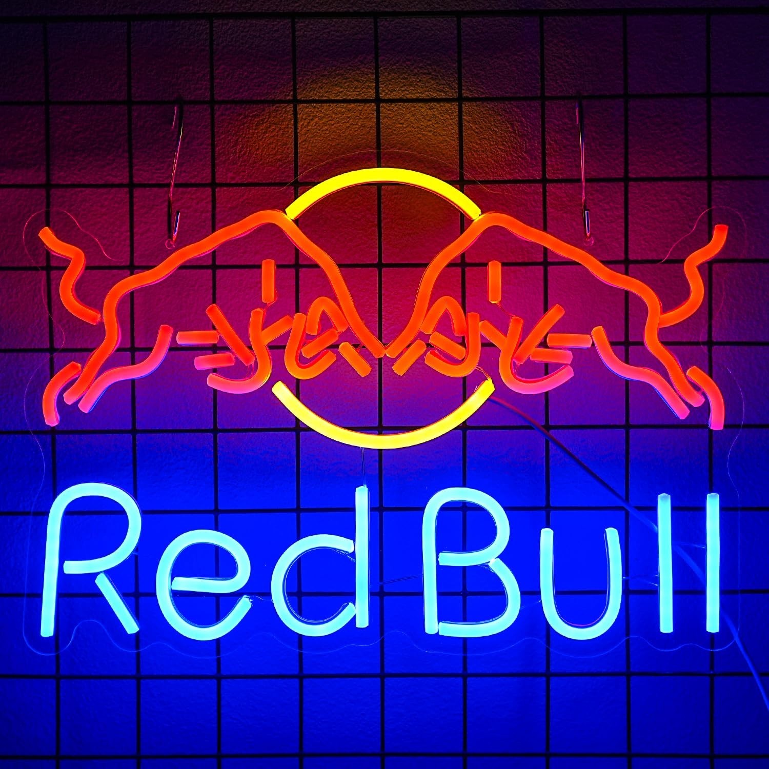16"x14" Red Bull Soft Drink Bar LED Neon Sign With Dimmer USB Powered Light Lamp 16"x14" Red Bull Soft Drink Bar LED Neon Sign With Dimmer USB Powered Light Lamp