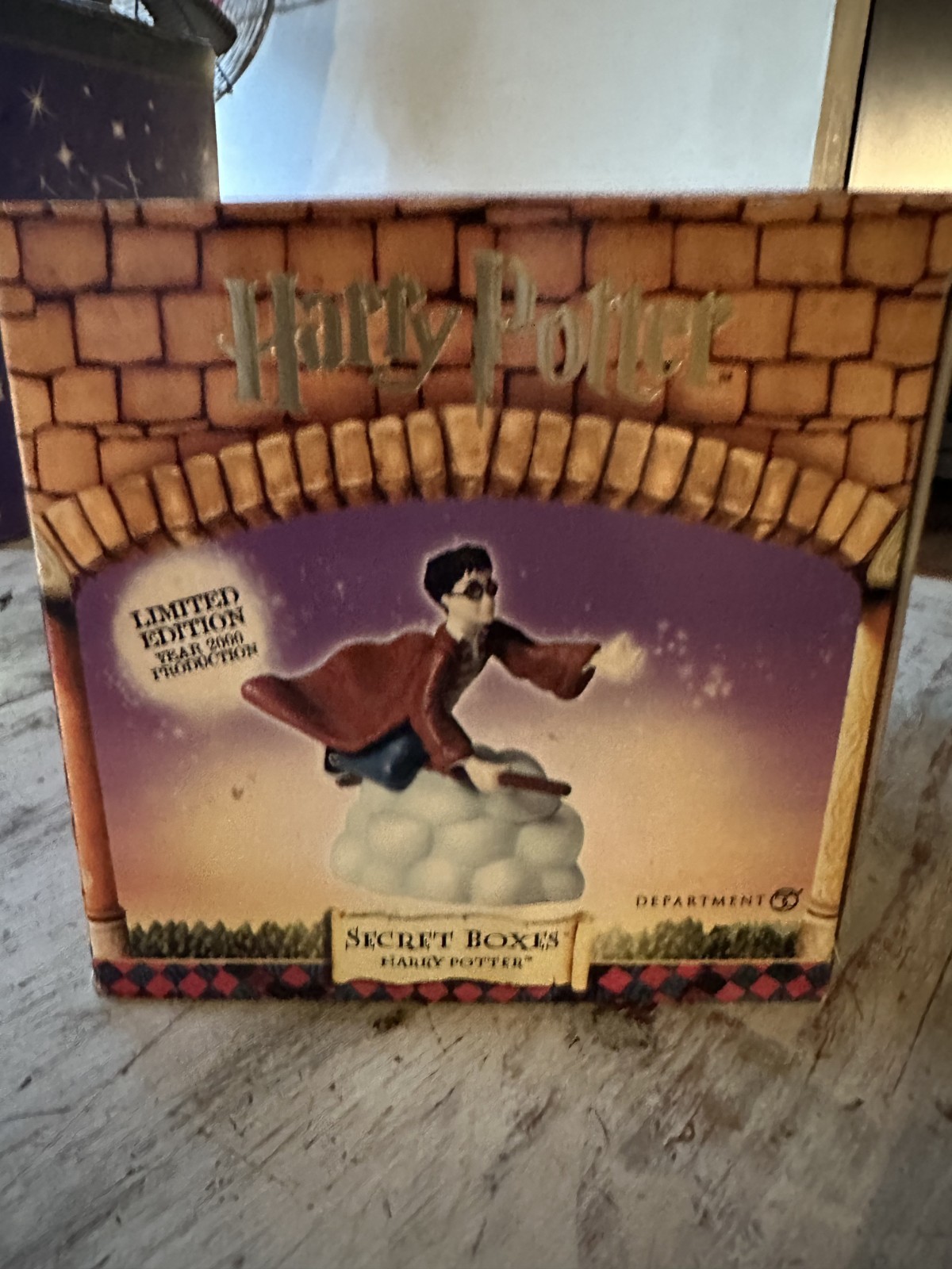 RARE Dept 56 unopened Harry Potter Secrets box circa 2000