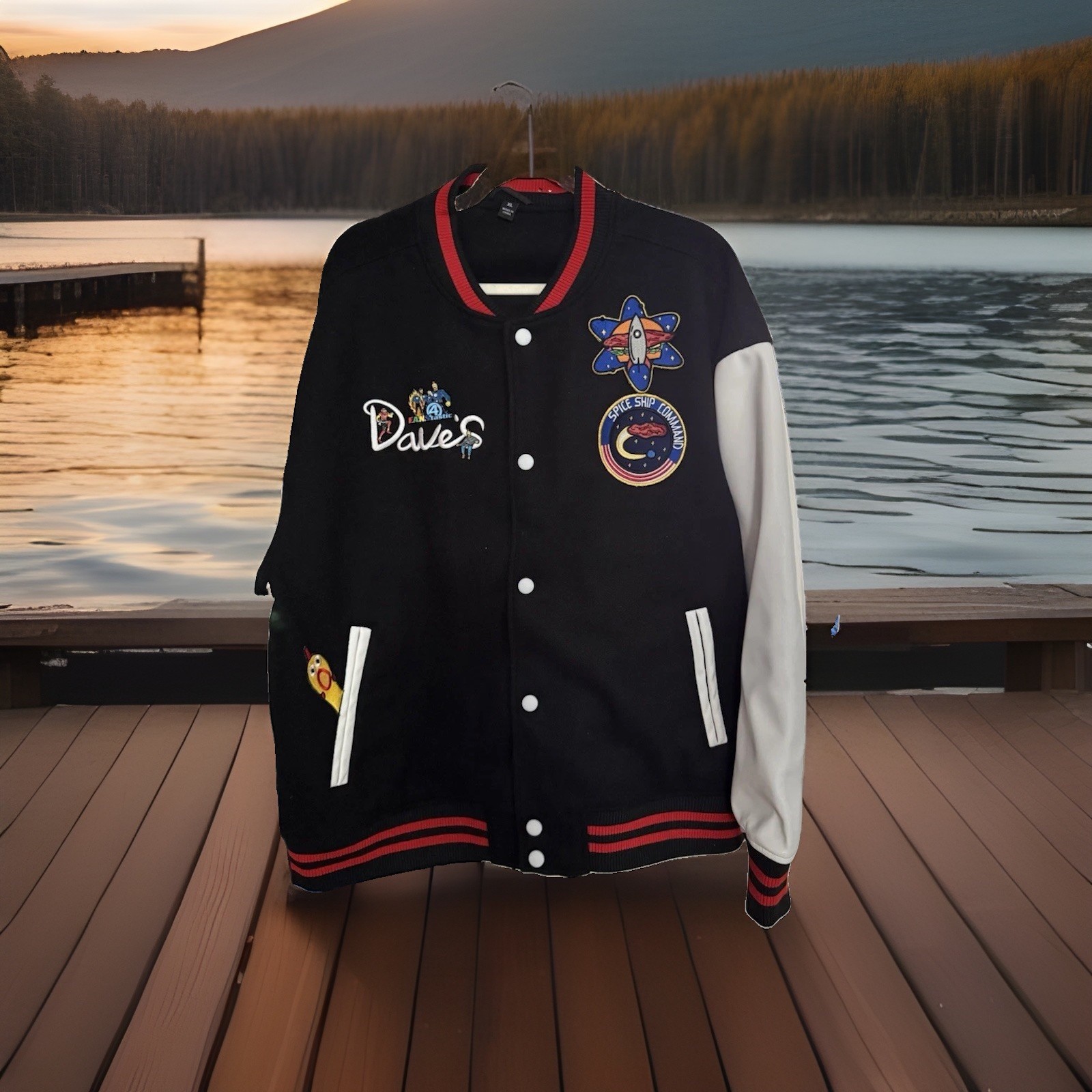 Very Rare Dave’s Hot Chicken Leather Jacket  Very Rare Dave’s Hot Chicken Leather Jacket 