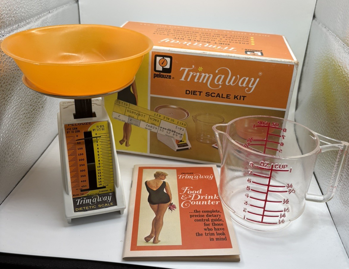Vintage 1970 BORG Diet Scale Kit. In Box Food Scale Vintage 1970 BORG Diet Scale Kit. In Box Food Scale