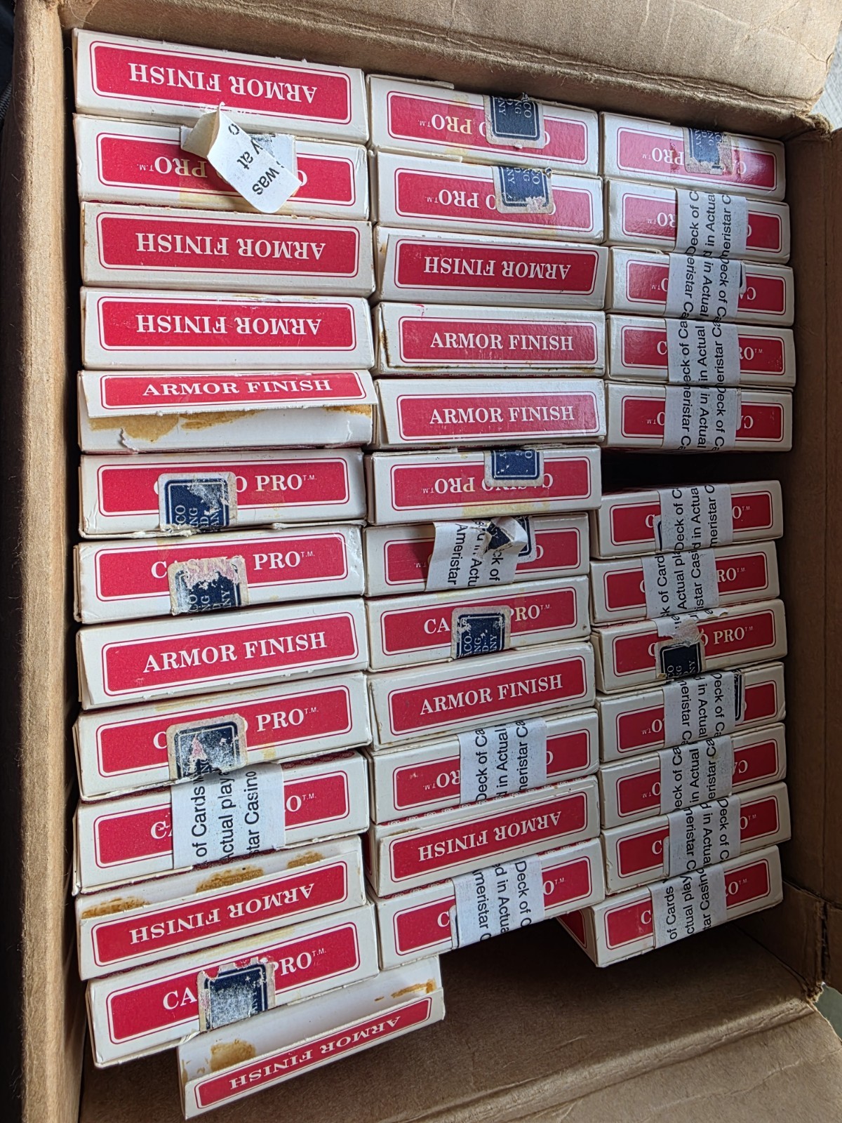 Gemaco Playing Cards Ameristar Vicksburg Casino Lot 37 Decks Vintage Gemaco Playing Cards Ameristar Vicksburg Casino Lot 37 Decks Vintage