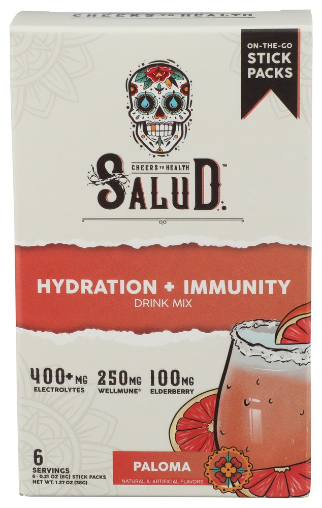 Taste Salud Water Enhncr Paloma 6Pk 1.27 Oz Pack Of 12 Taste Salud Water Enhncr Paloma 6Pk 1.27 Oz Pack Of 12