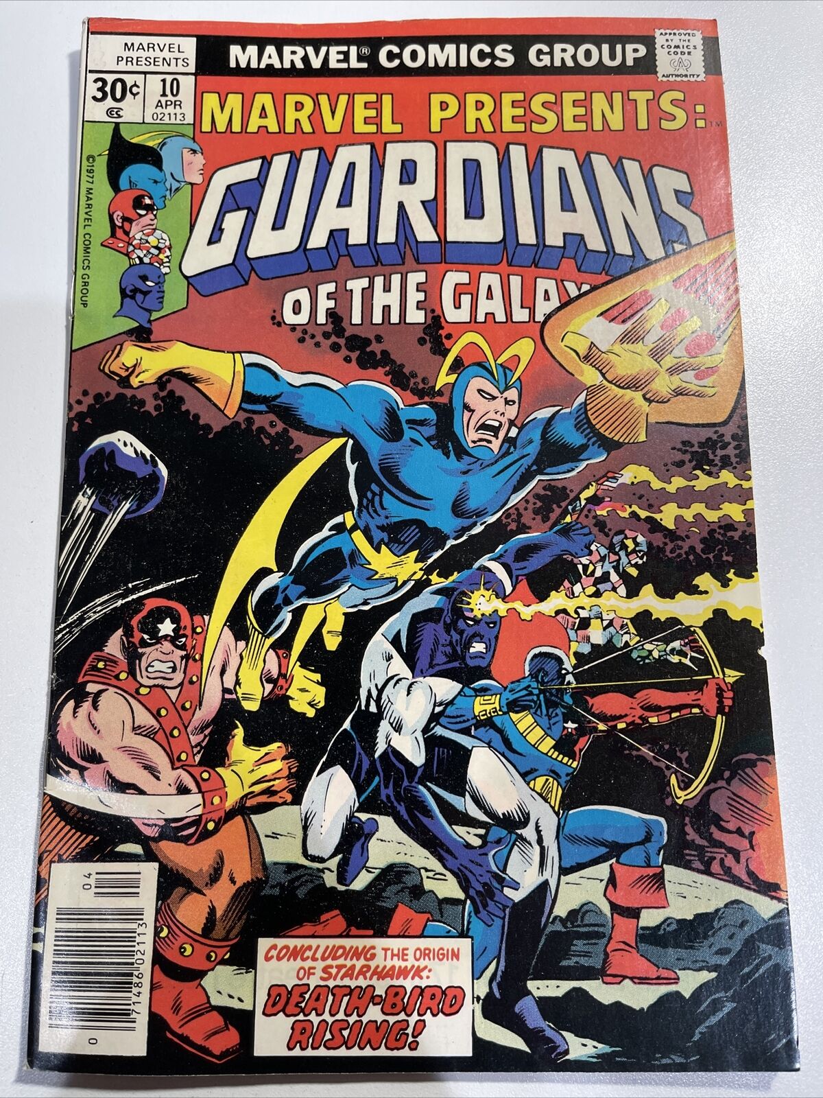 Marvel Presents Guardians Of The Galaxy #10 Origin Of Starhawk, 