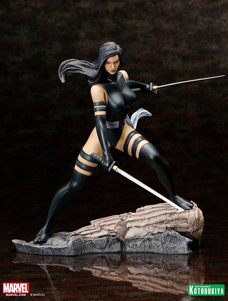 Kotobukiya Psylocke X-Force Fine Art Statue 619/1600 Marvel Comics NEW SEALED Kotobukiya Psylocke X-Force Fine Art Statue 619/1600 Marvel Comics NEW SEALED