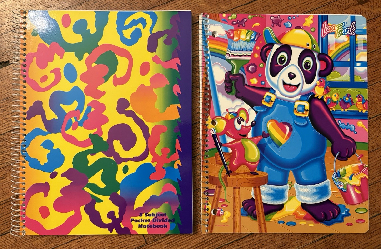 Original vintage Deadstock Lisa Frank Spiral Notebook 90s 80s UltraNeo Trends