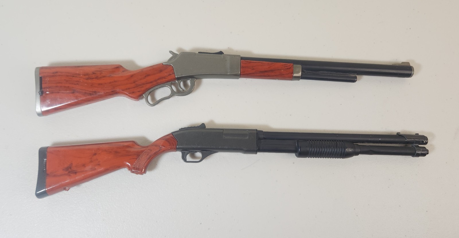 Large 14" G.E.I. Over Under Shotgun & Lever Action BBQ Lighter Novelty Set of 2 Large 14" G.E.I. Over Under Shotgun & Lever Action BBQ Lighter Novelty Set of 2