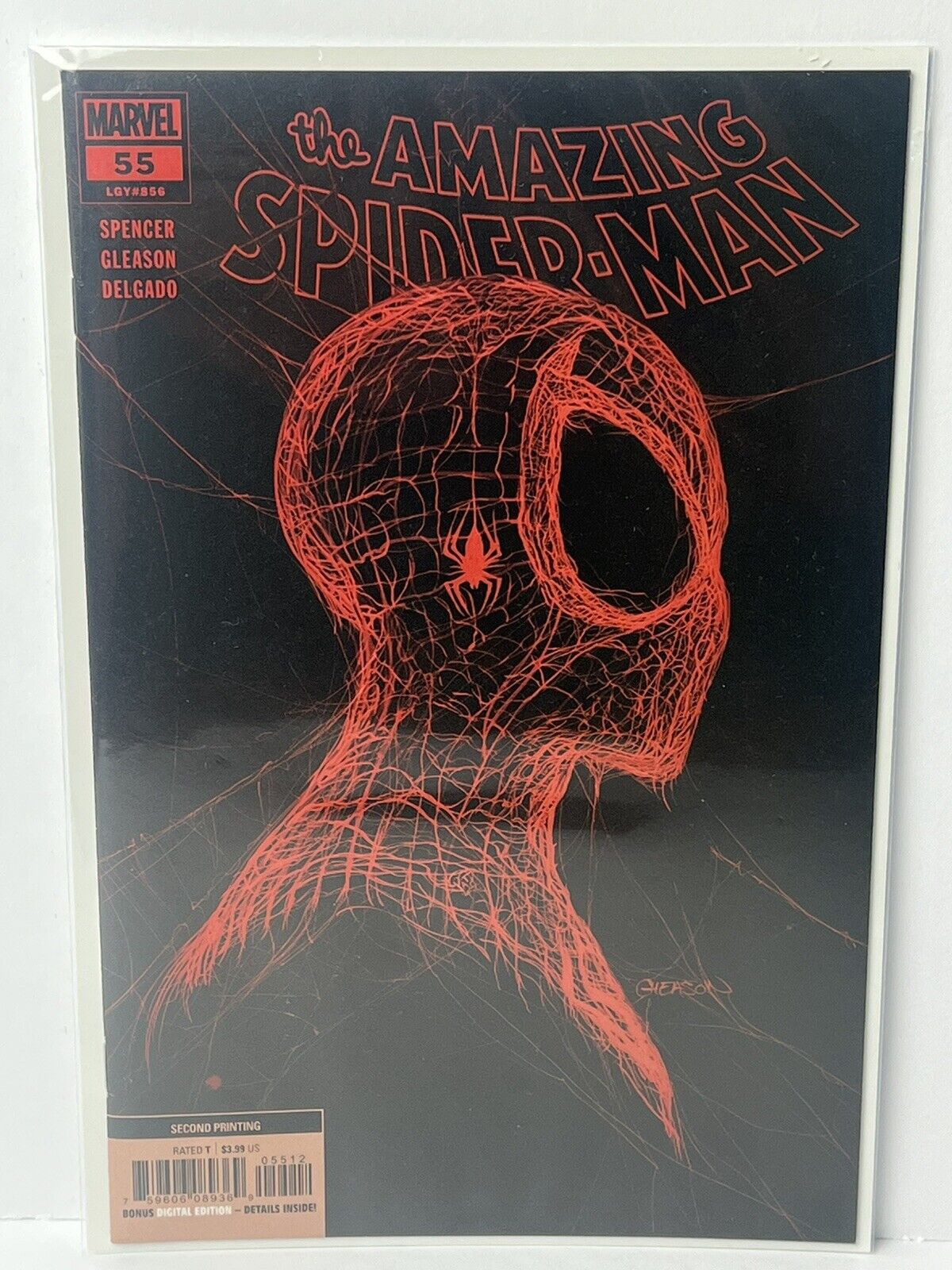 Amazing Spider-Man #55 Marvel 2021 Patrick Gleason 2nd Print