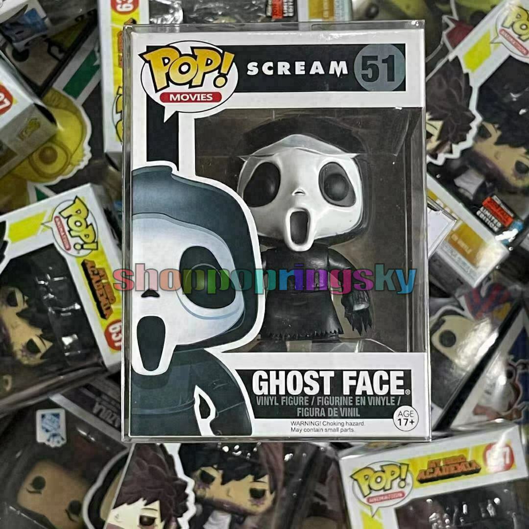 Funko Pop！Scream Ghost Face #51 Rare Vaulted Retired Vinyl “MINT”-With Protector