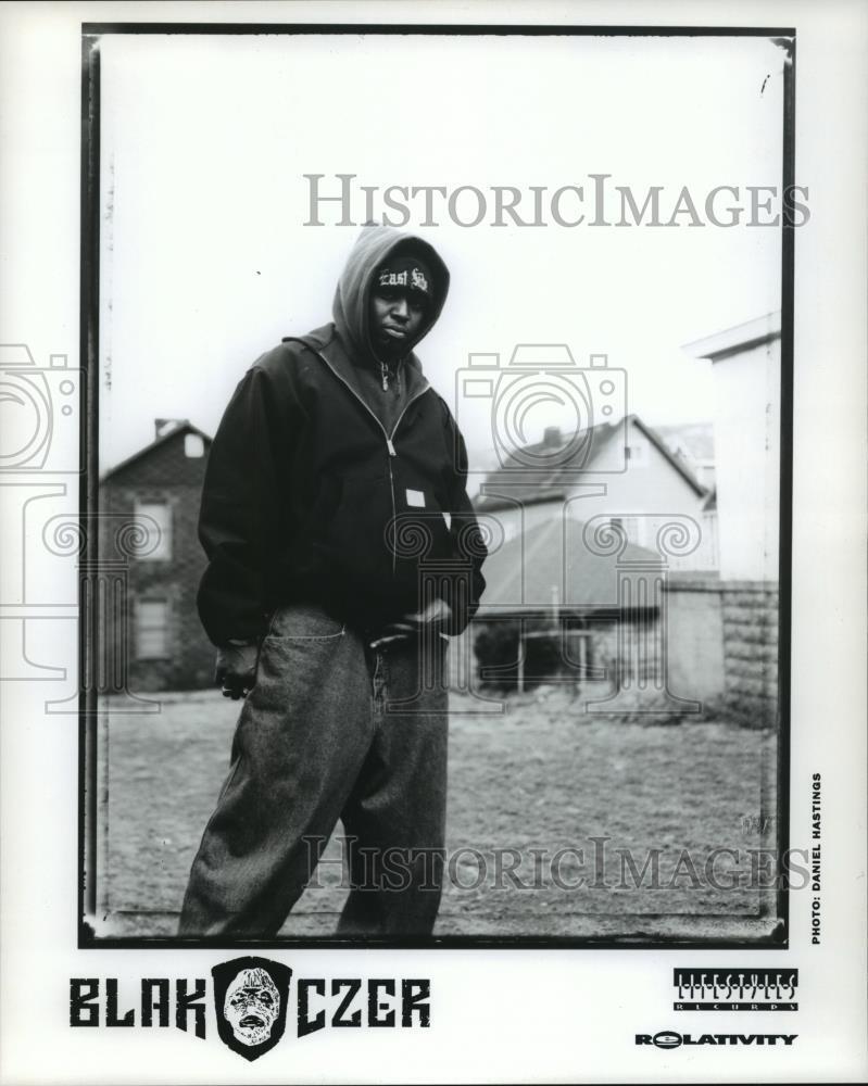 1994 Press Photo Blak Czer, rapper. - spp39215