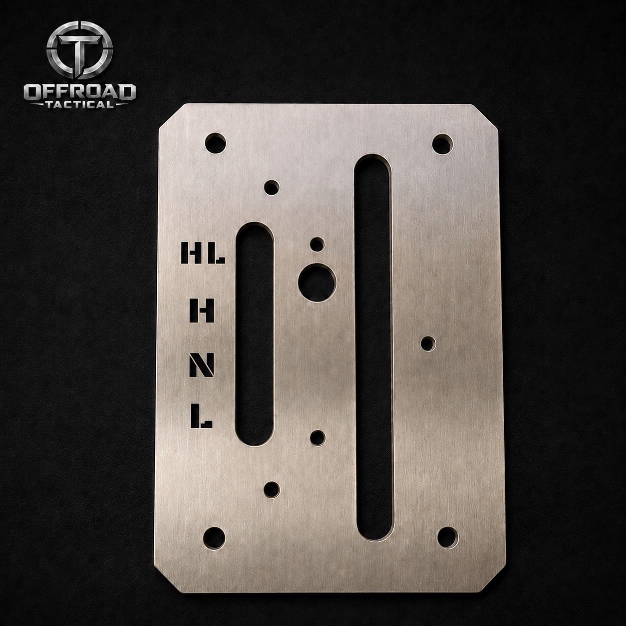 Shifter plate HMMWV HUMVEE 4 speed custom made Stainless Steel CNC Lasered Shifter plate HMMWV HUMVEE 4 speed custom made Stainless Steel CNC Lasered