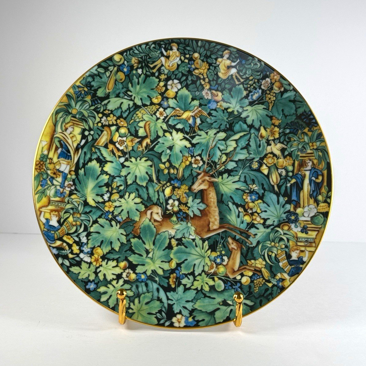 Vintage 1983 Robert Haviland C. Parlon Limoges Enchanted Forest Plate 10”