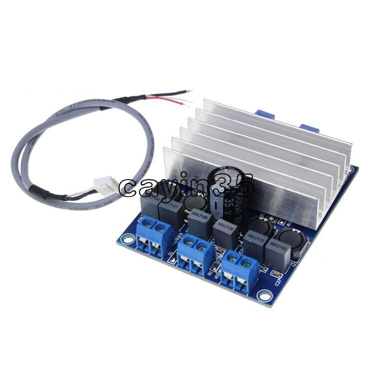 TDA7492 2 x 50W D Class High-Power Digital Amplifier Board AMP Board+ Radiator TDA7492 2 x 50W D Class High-Power Digital Amplifier Board AMP Board+ Radiator
