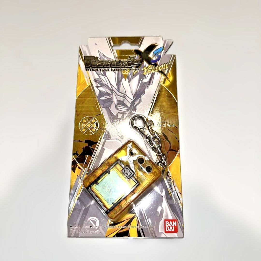 Digital Monster X Ver.3 Yellow Digimon Digivice Toy 2020 premium BANDAI Digital Monster X Ver.3 Yellow Digimon Digivice Toy 2020 premium BANDAI