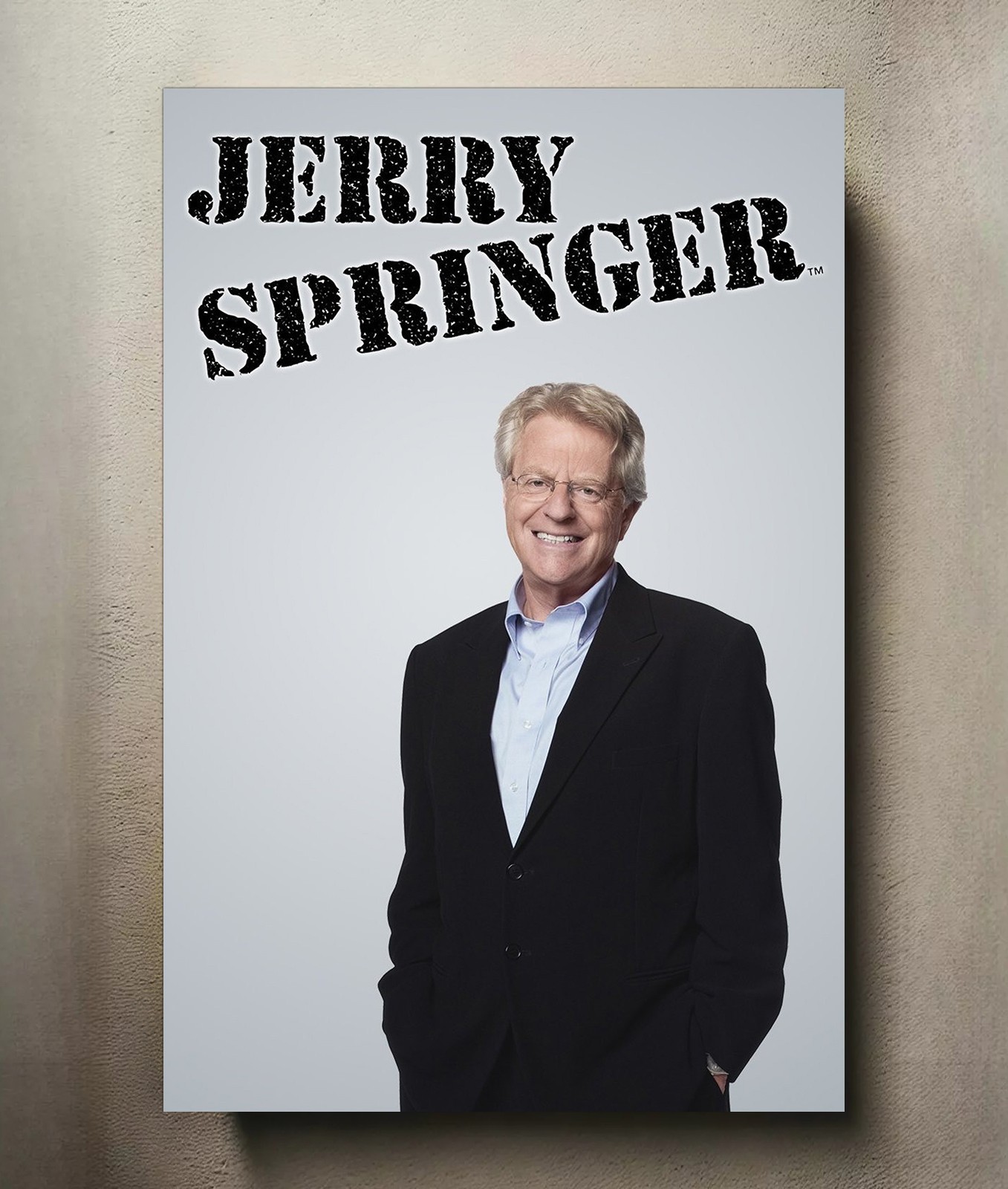 The Jerry Springer Show 8x12 Metal TV Show Poster Sign The Jerry Springer Show 8x12 Metal TV Show Poster Sign