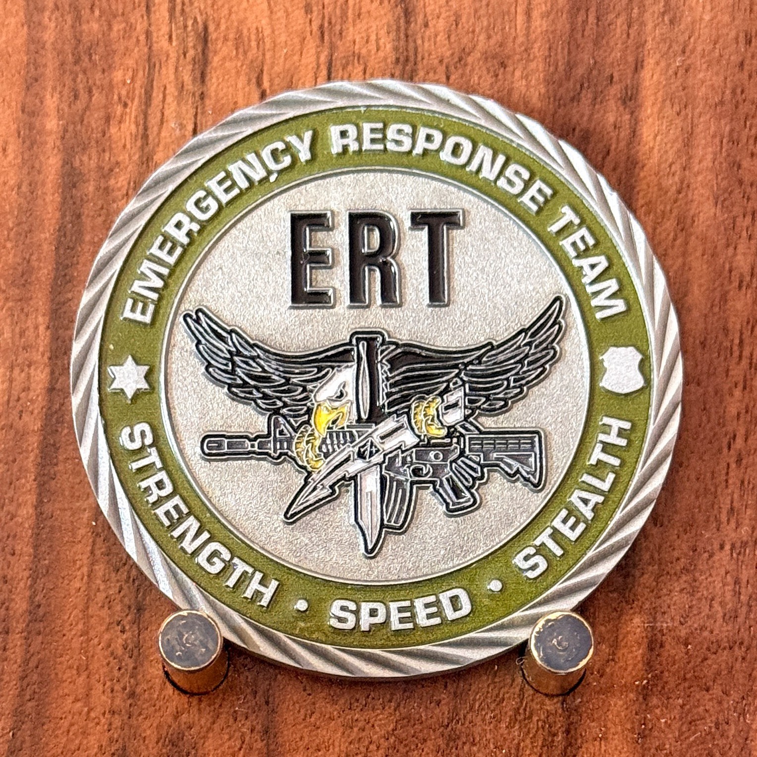 ERT Emergency Response Team Warren County Sheriff Challenge Coin M#20 ERT Emergency Response Team Warren County Sheriff Challenge Coin M#20