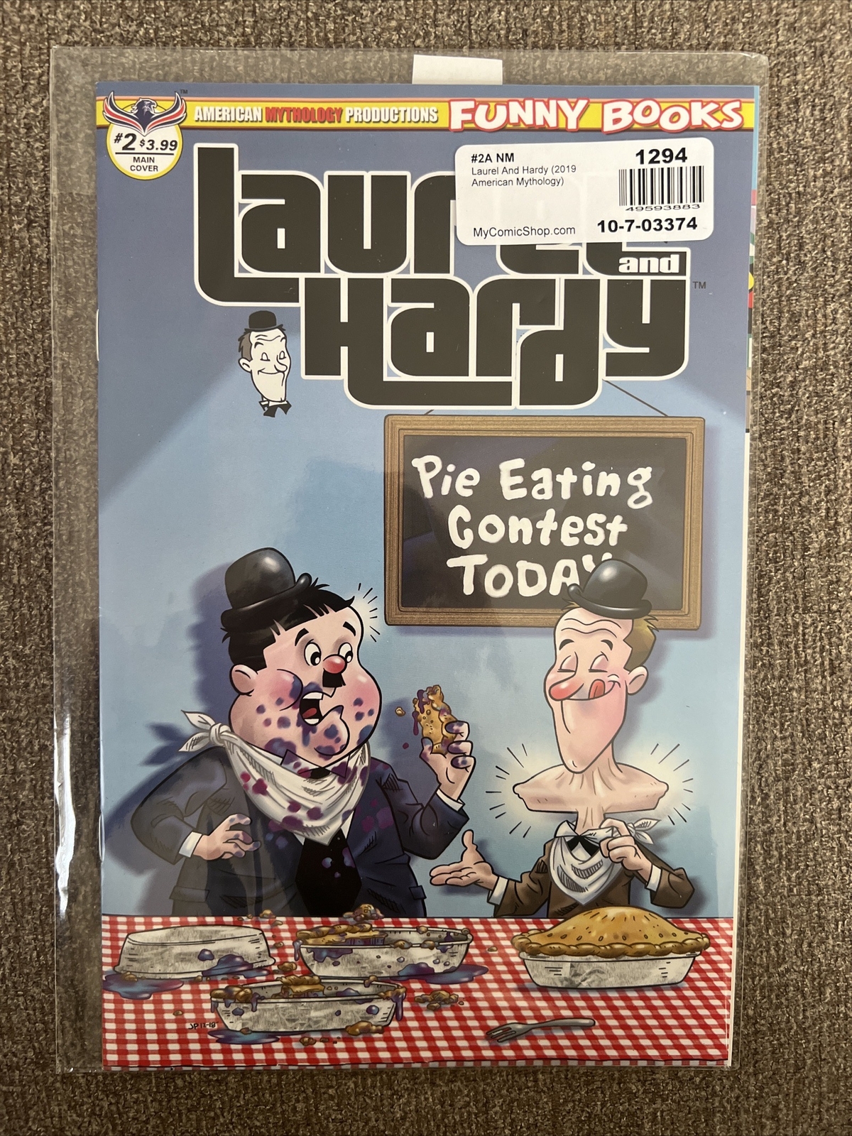 AMP Comics - Laurel And Hardy #2 2019 NM JP AMP Comics - Laurel And Hardy #2 2019 NM JP