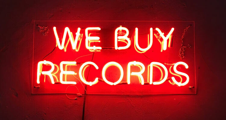 We Buy Records Sell Acrylic 17\