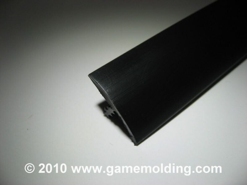 20 FT 3/4 INCH Smooth Black T-Molding (Arcade, MAME) FAST SHIP 20 FT 3/4 INCH Smooth Black T-Molding (Arcade, MAME) FAST SHIP