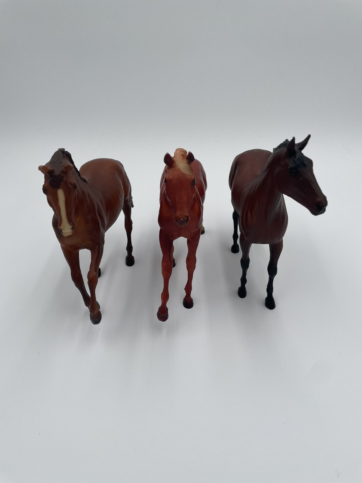 Vintage Breyer Horse Lot Of 3 Black Beauty Chestnut Foal White Nose Blake Mane Vintage Breyer Horse Lot Of 3 Black Beauty Chestnut Foal White Nose Blake Mane