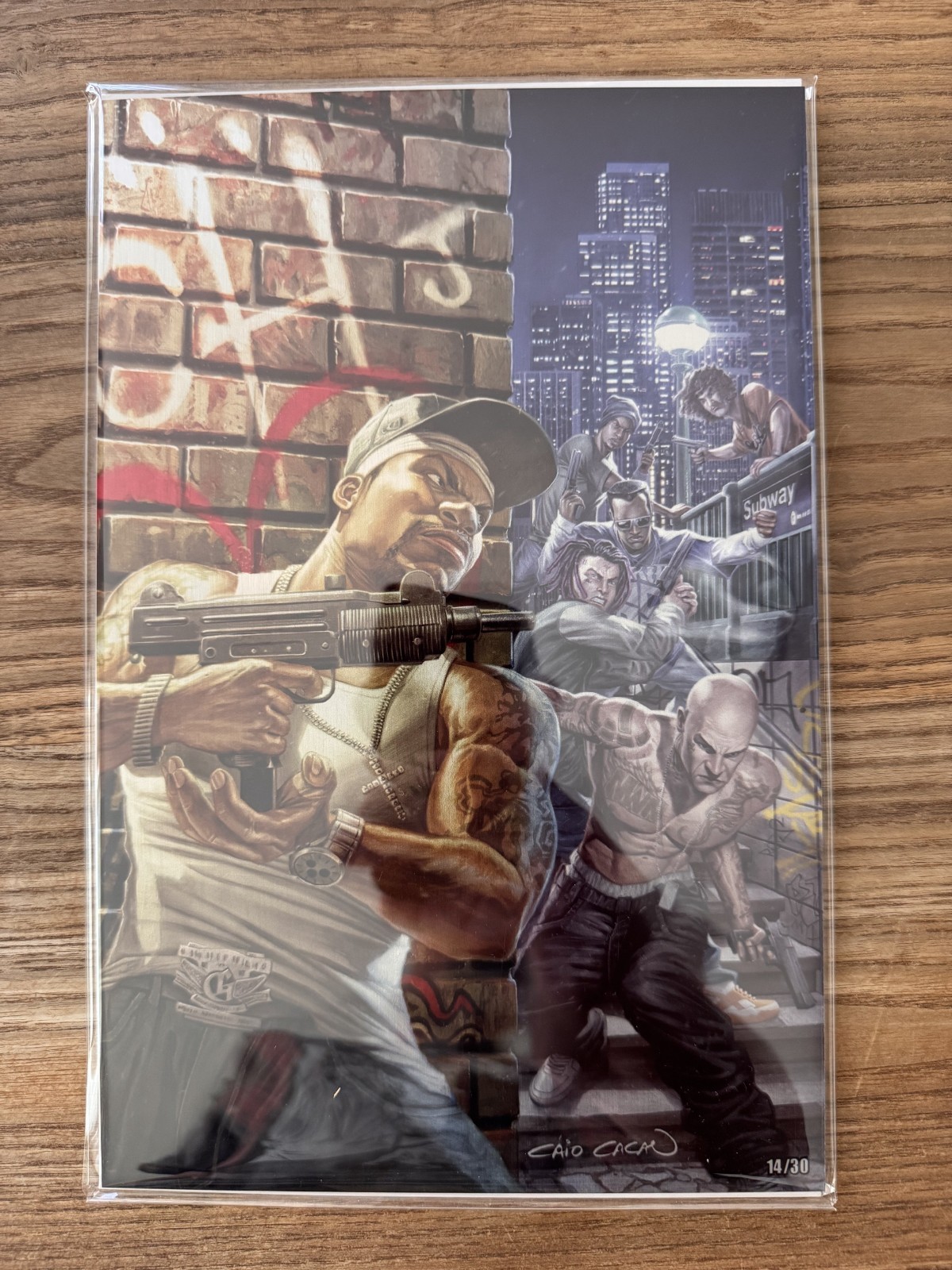 *METAL COVER* FAME: 50 CENT #1 CAIO CACAU PUNISHER HOMAGE NM/NM+ Ltd to 35 *METAL COVER* FAME: 50 CENT #1 CAIO CACAU PUNISHER HOMAGE NM/NM+ Ltd to 35