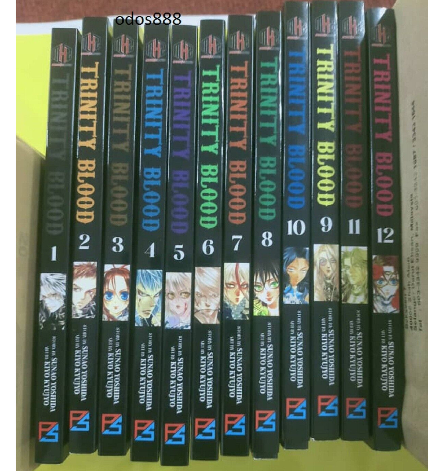 Trinity Blood Manga Volume 1-12 Loose OR Fullset English Version Comic