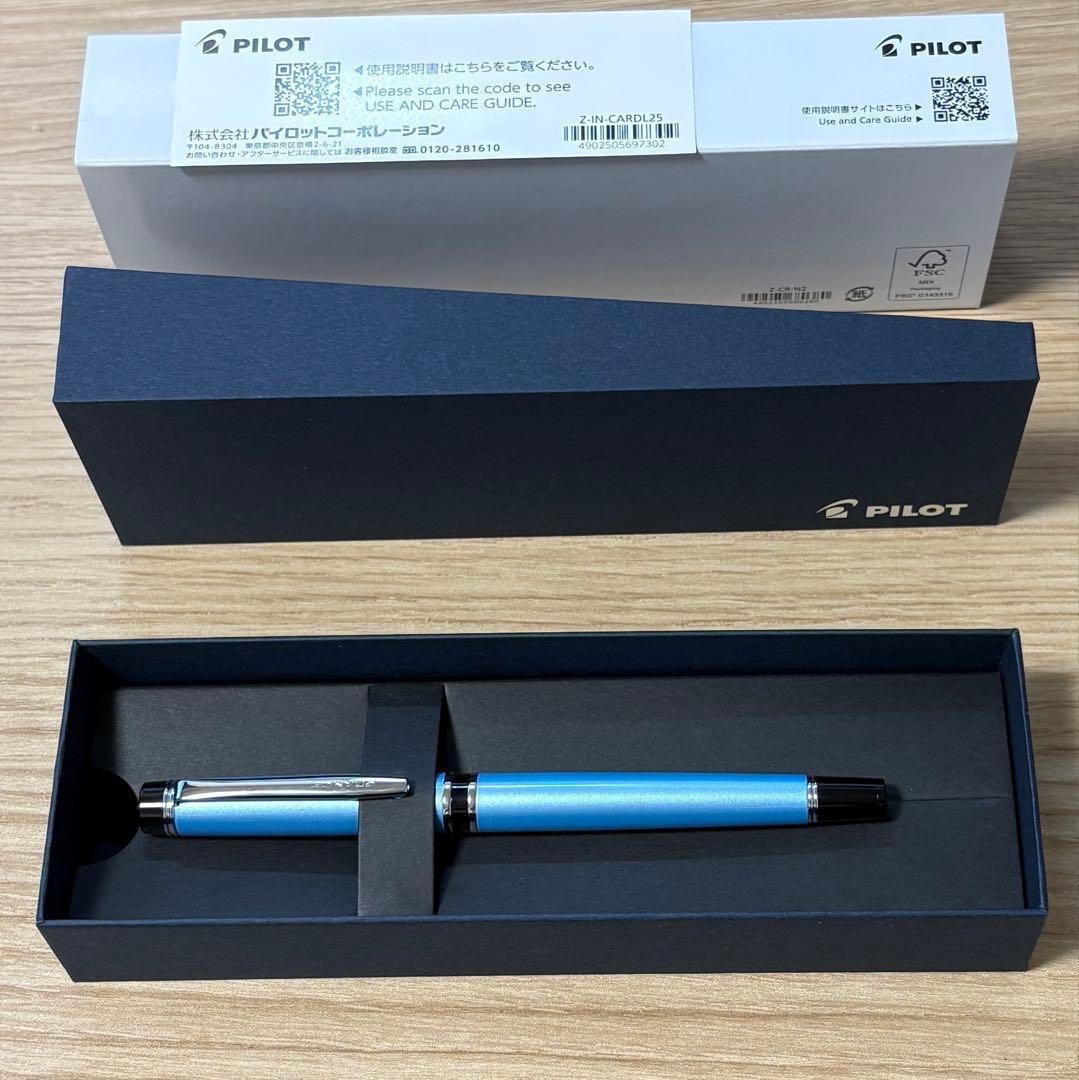 Excellent PILOT Grance Blue Star M Medium Fountain Pen Japan Excellent PILOT Grance Blue Star M Medium Fountain Pen Japan