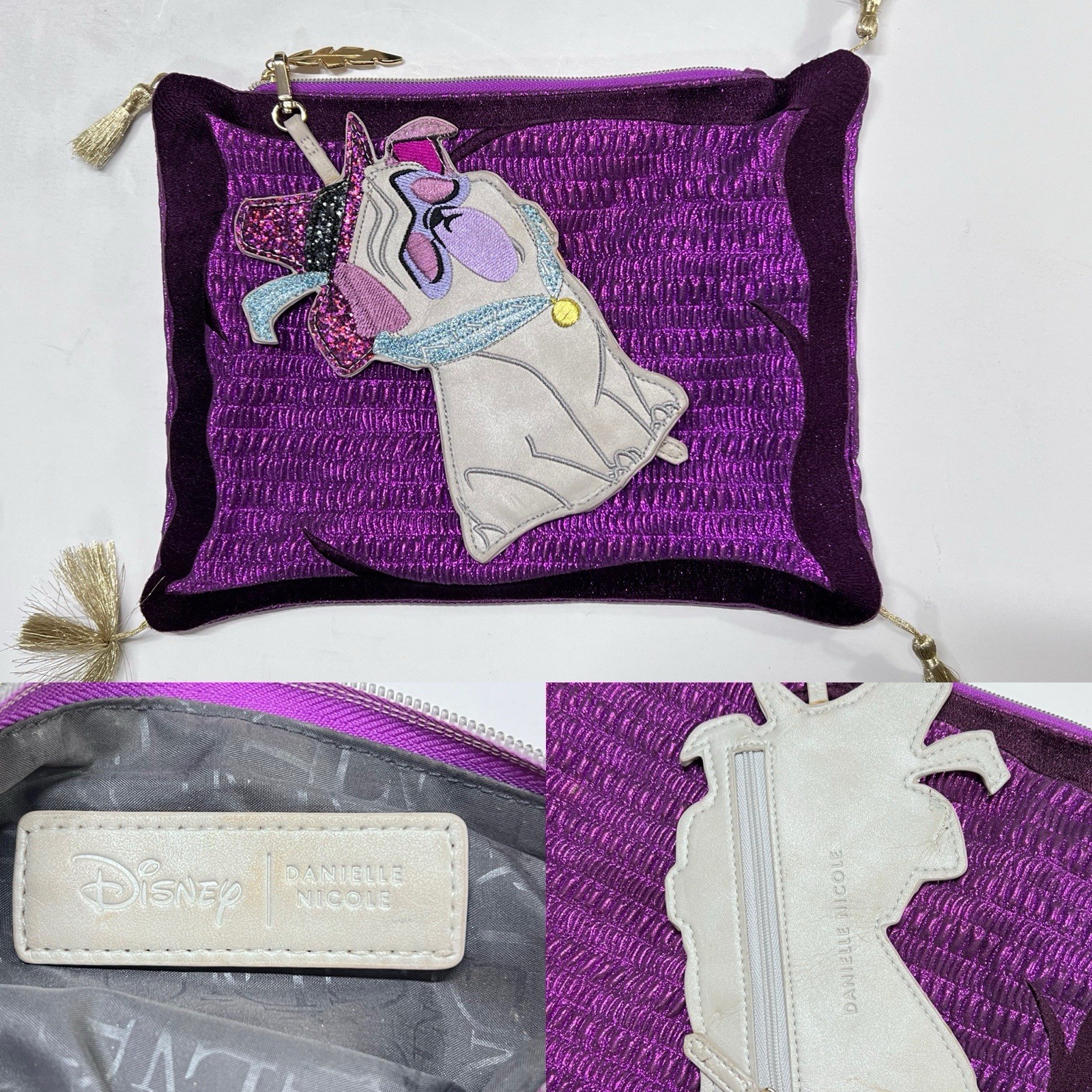 Disney Danielle Nicole Pocahontas Percy Pouch Purse Bag Wallet Used Disney Danielle Nicole Pocahontas Percy Pouch Purse Bag Wallet Used