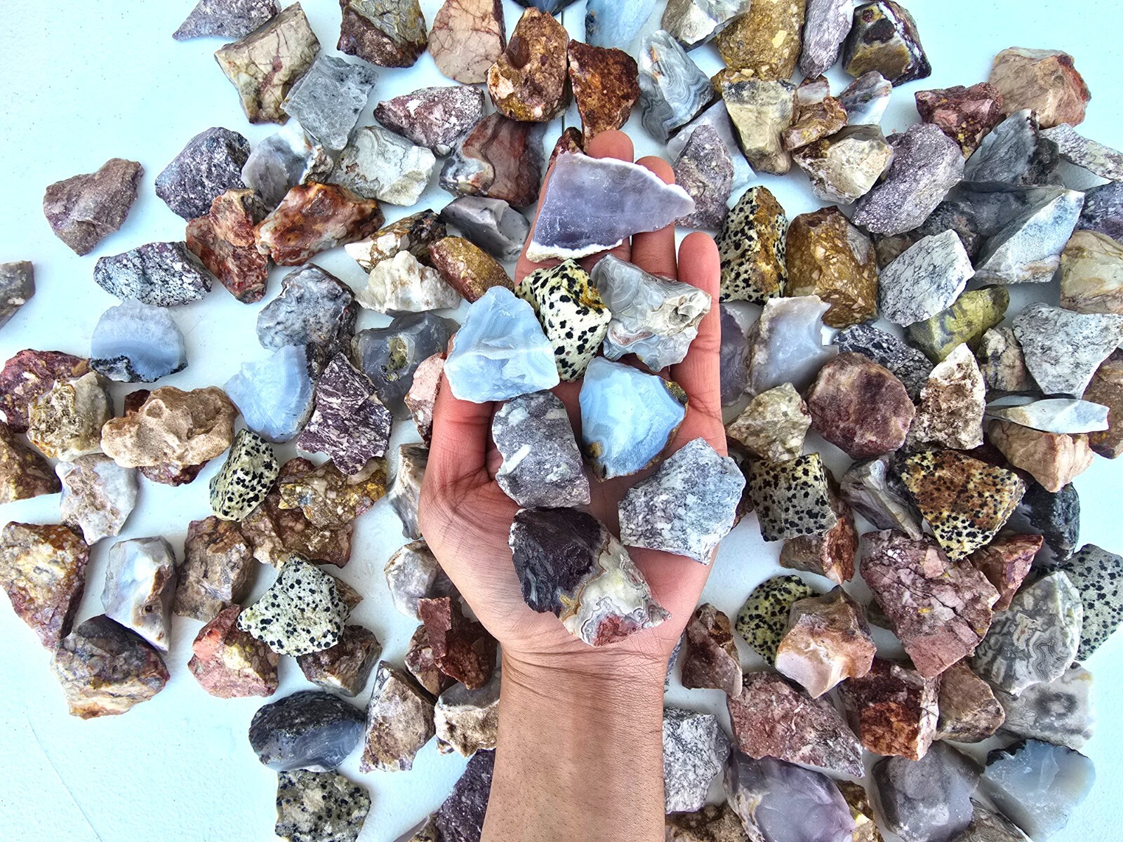 Mexico Crystals Mix Raw Rough Stones Bulk Lot for Tumbling Healing Collecting Mexico Crystals Mix Raw Rough Stones Bulk Lot for Tumbling Healing Collecting