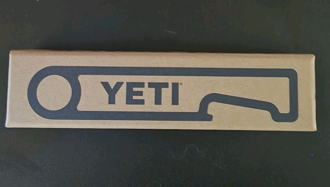 NEW Yeti Brick Bottle Opener V2 Stainless Steel (Brand New in Box) NEW Yeti Brick Bottle Opener V2 Stainless Steel (Brand New in Box)
