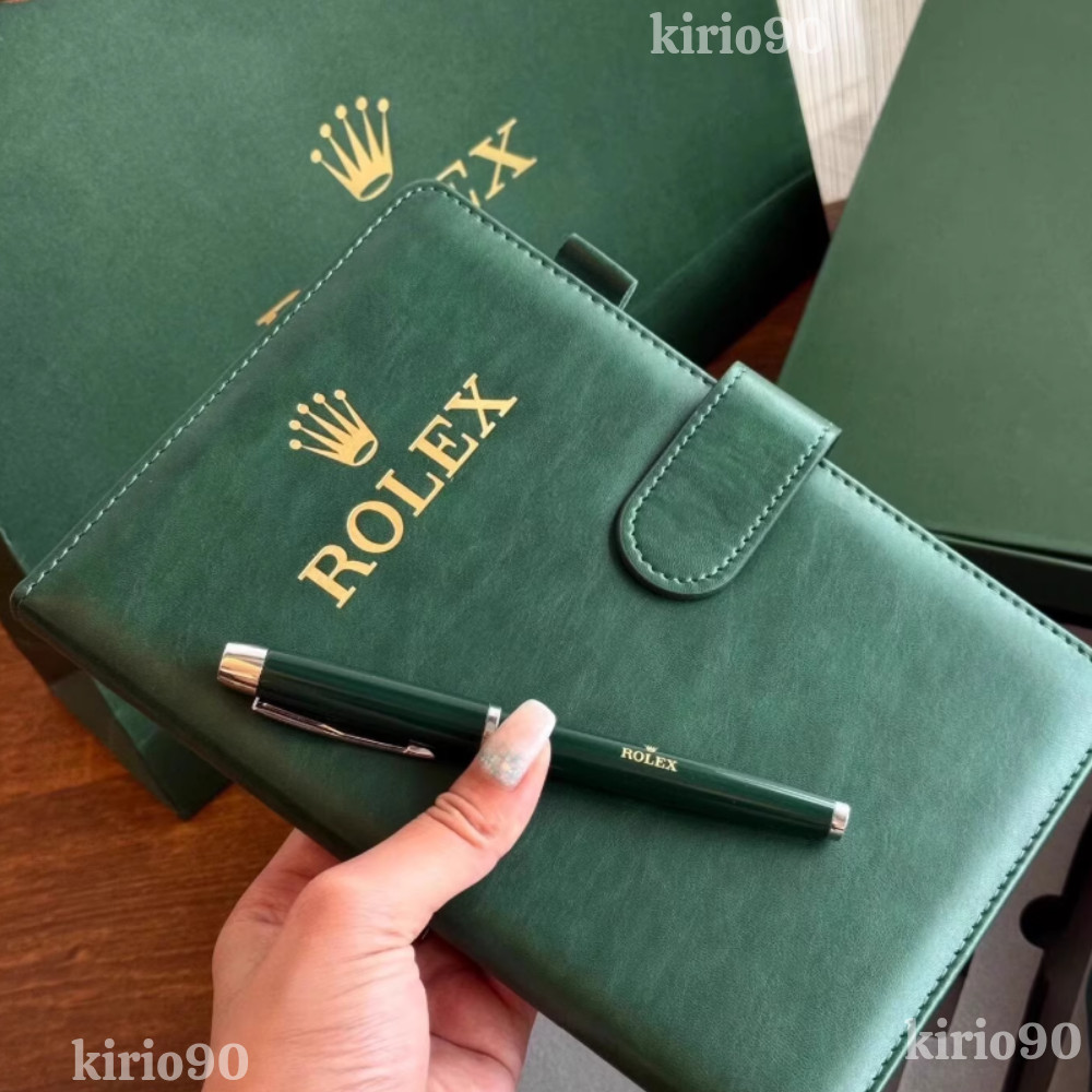 HOT ROLEX Green Gift Set Notebook Ballpoint Pen Folding Umbrella Luxury Gift Box HOT ROLEX Green Gift Set Notebook Ballpoint Pen Folding Umbrella Luxury Gift Box