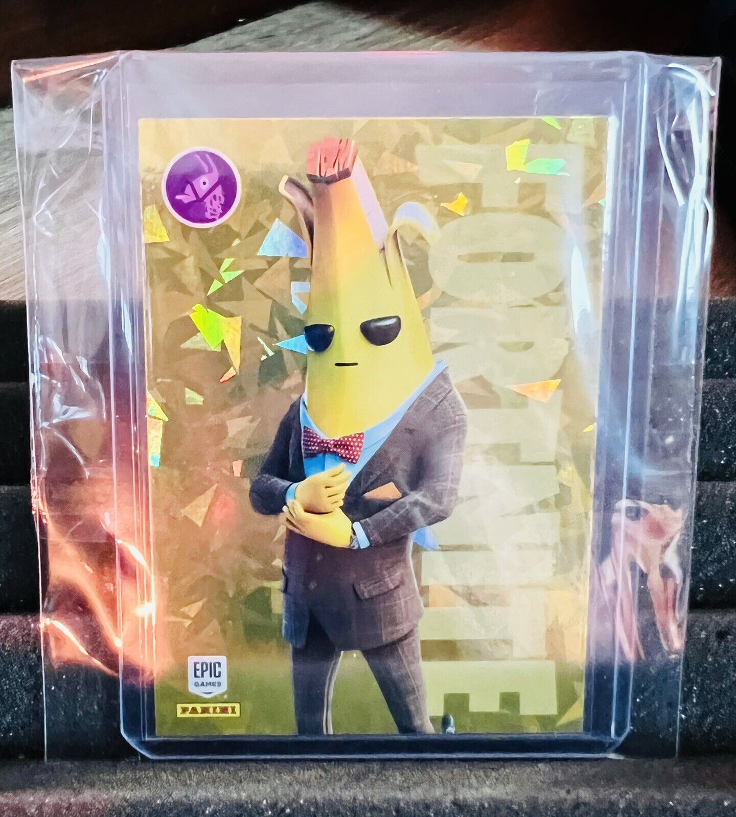 Panini Fortnite Series 3 AGENT PEELY Cracked Ice #101 Epic Outfit 🔥PACK FRESH🔥