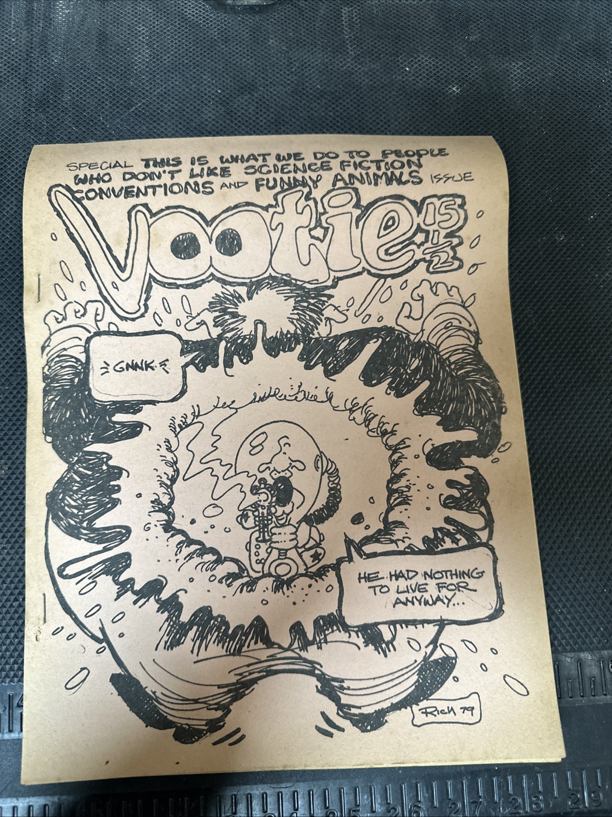 VOOTIE #15.5 (1979) Rare Underground Comix APA Fanzine Funny Animal Furry Art VOOTIE #15.5 (1979) Rare Underground Comix APA Fanzine Funny Animal Furry Art