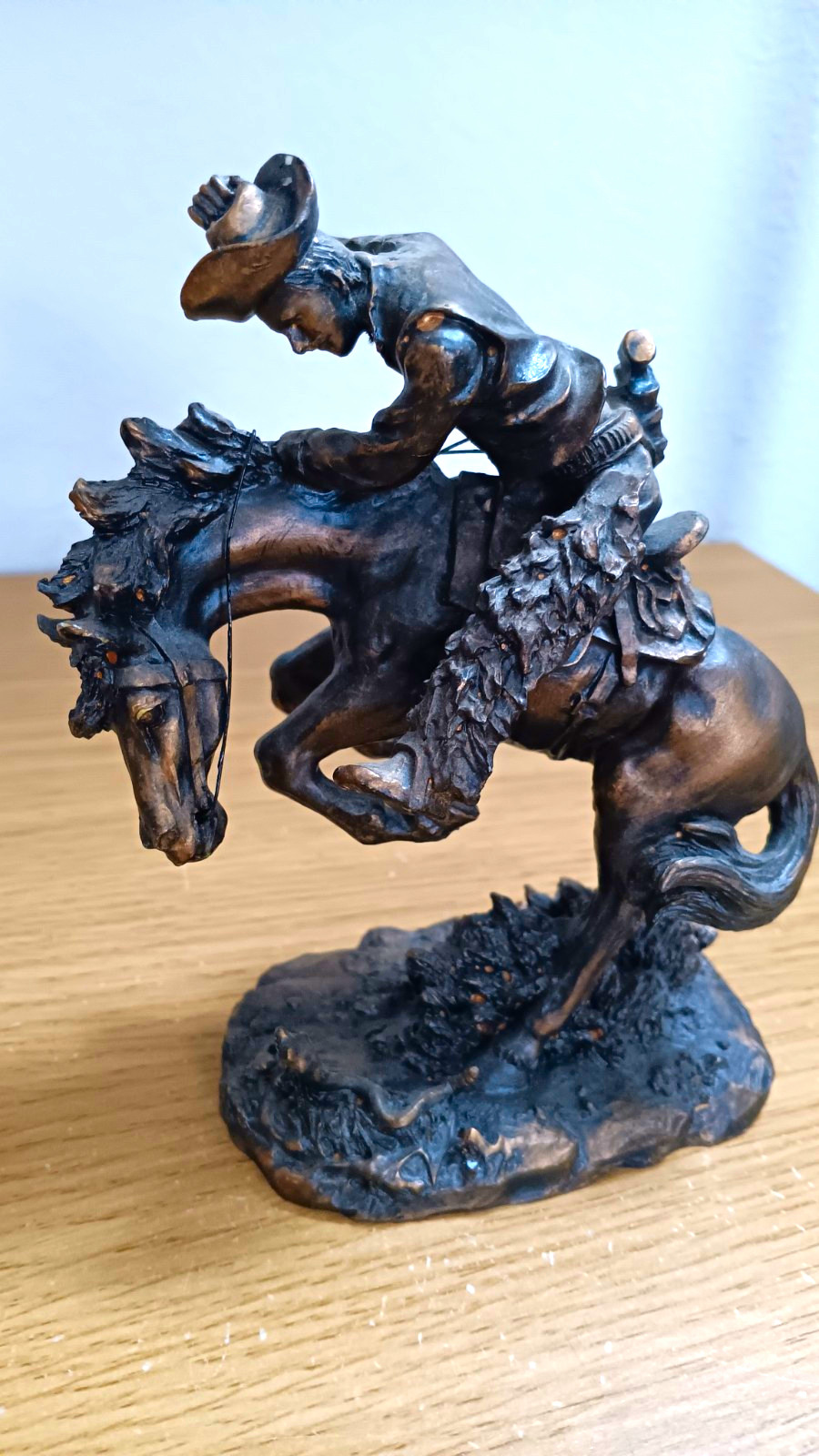 Vintage Remington "The Rattlesnake" Sculpture Very Detailed Replica Vintage Remington "The Rattlesnake" Sculpture Very Detailed Replica