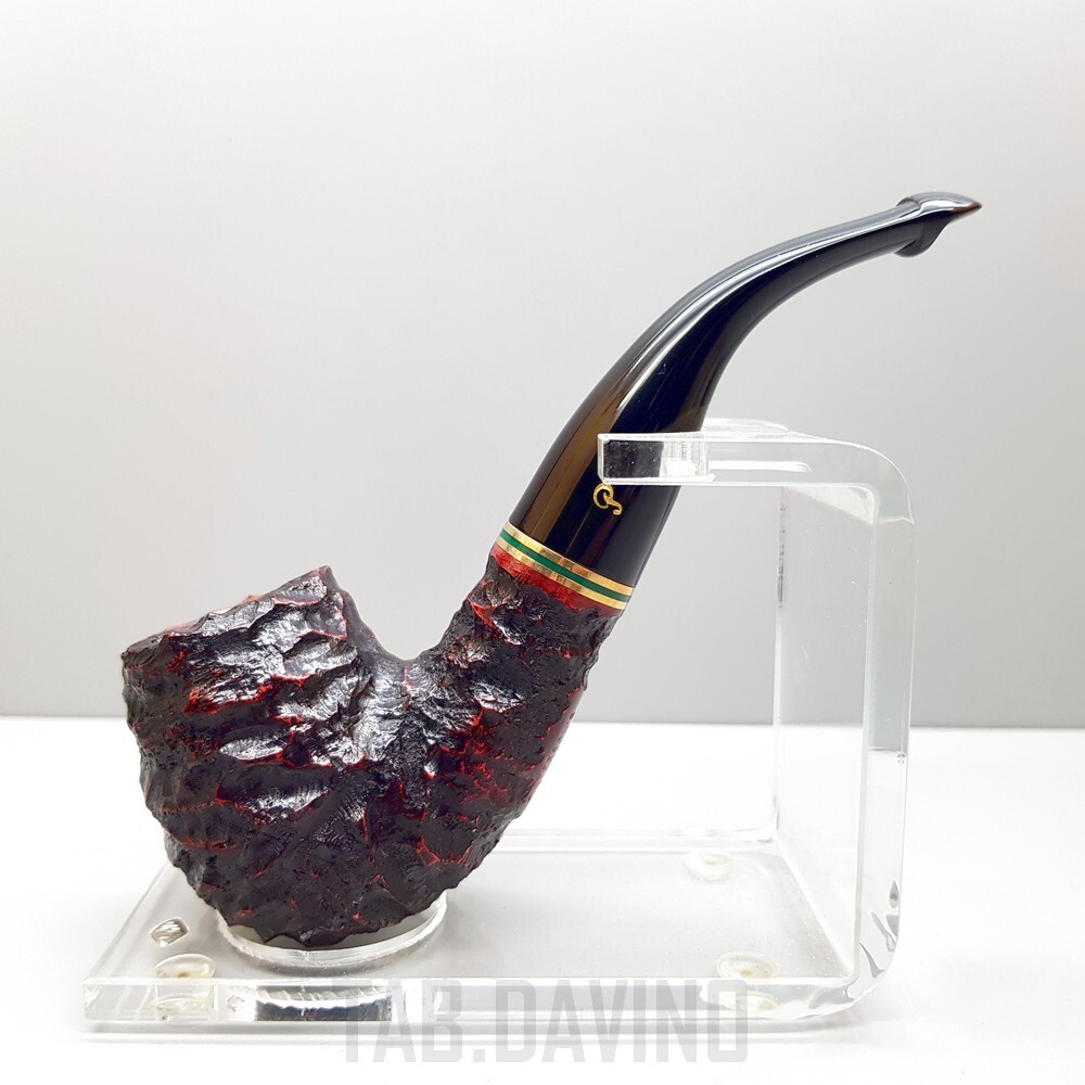 PIPA PETERSON OF DUBLIN EMERALD RUSTICATED XL90 P LIP MADE IN IRELAND PIPA PETERSON OF DUBLIN EMERALD RUSTICATED XL90 P LIP MADE IN IRELAND