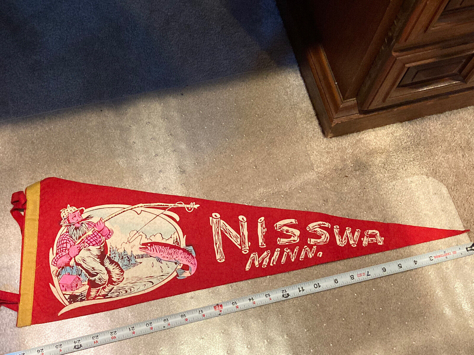 Vintage Nisswa, Minnesota Pennant