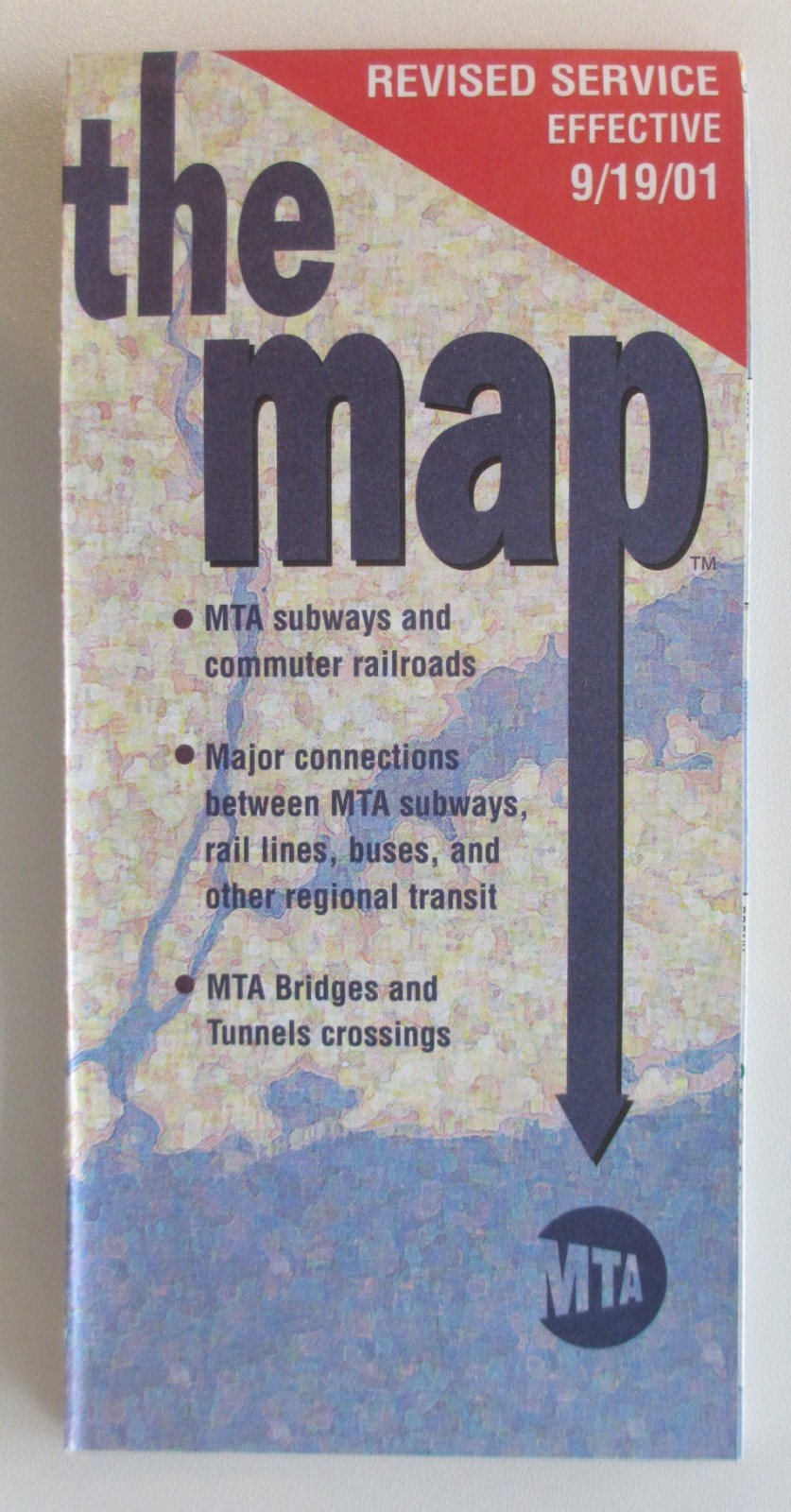Vintage September 2001 New York City Subway Map New Old Stock NOS Unused NYC Vintage September 2001 New York City Subway Map New Old Stock NOS Unused NYC
