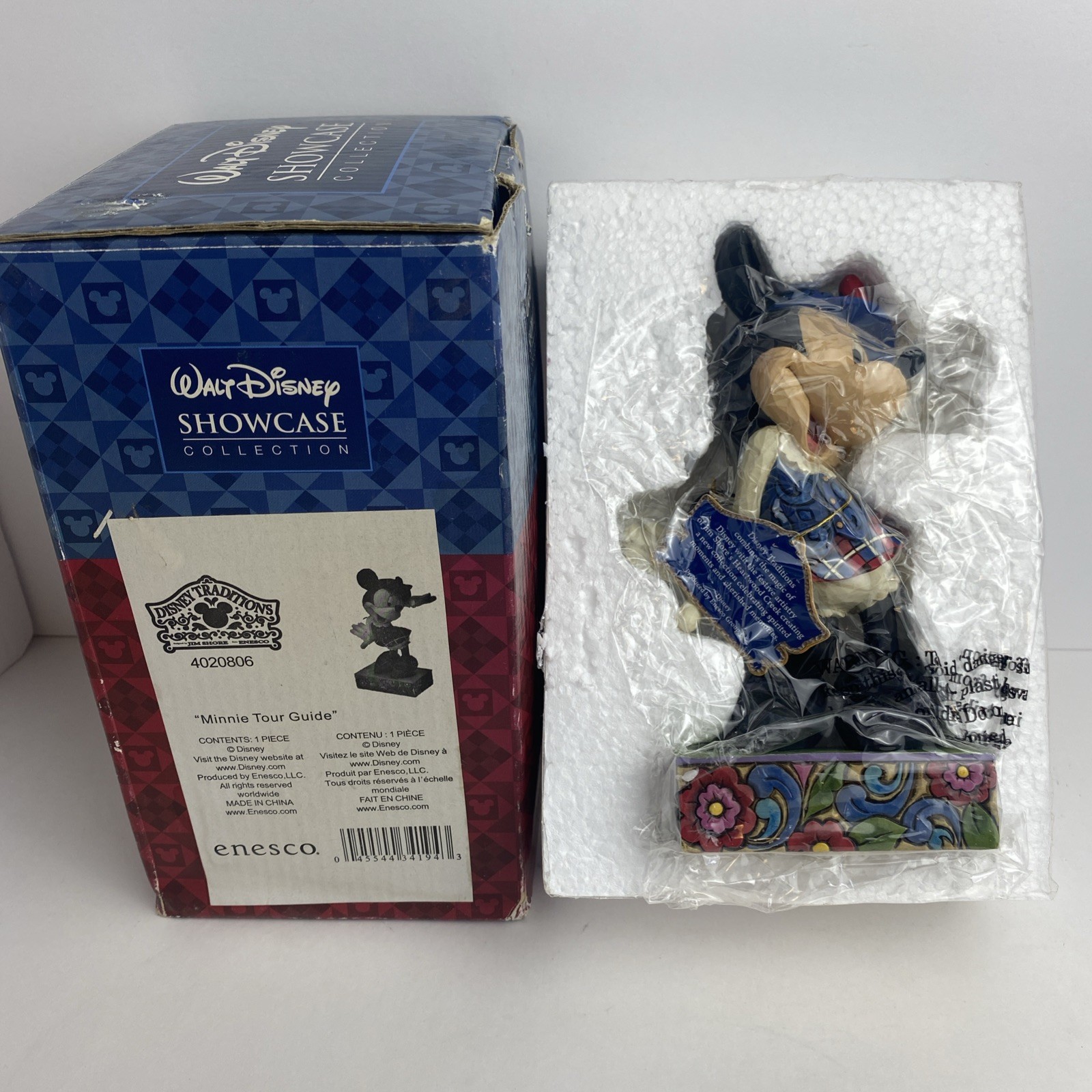 Jim Shore Enesco Disney Traditions Figurine Minnie Tour Guide 4020806 Jim Shore Enesco Disney Traditions Figurine Minnie Tour Guide 4020806