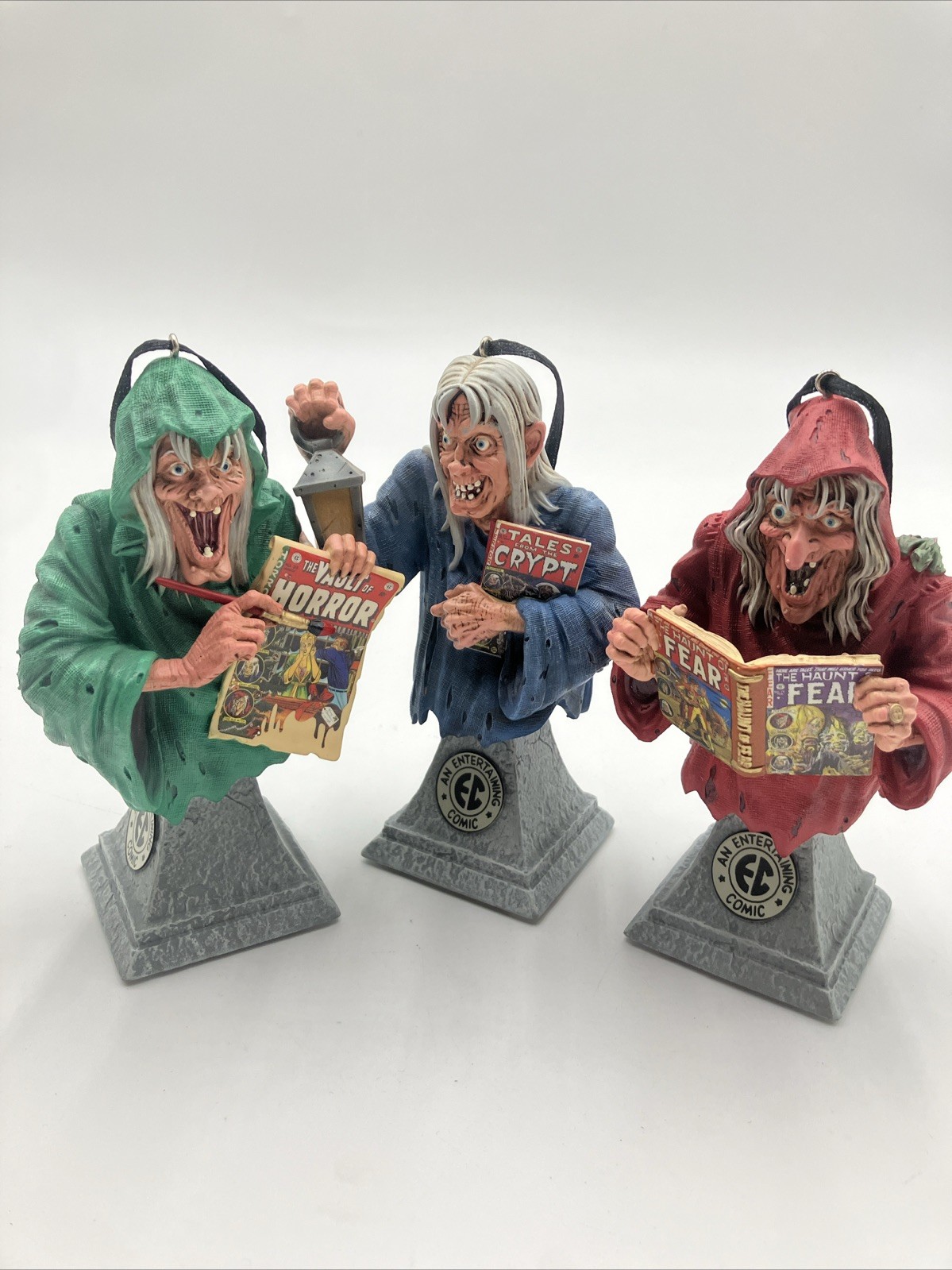 EC Comics Tales from the Crypt Masterpiece Statue - Ornament Set Ships Fast