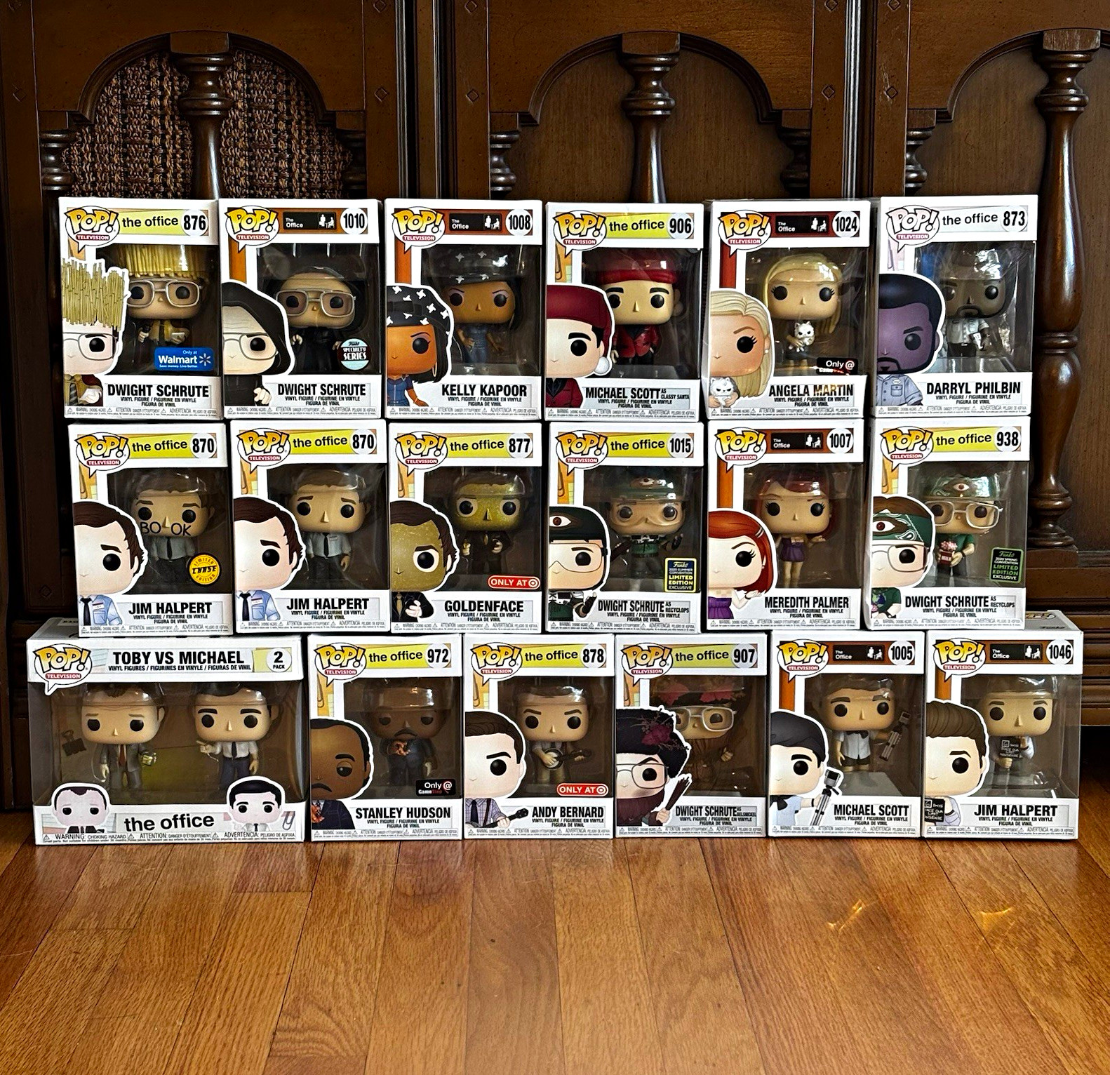 Funko Pop Television The Office Figure Lot Chase Exclusive Ltd Ed Dwight 18 Figs Funko Pop Television The Office Figure Lot Chase Exclusive Ltd Ed Dwight 18 Figs