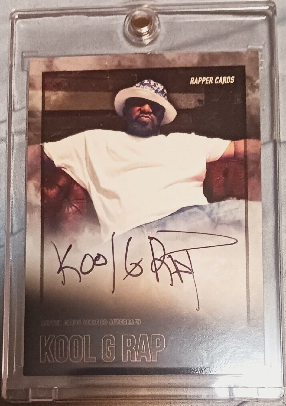 177/200 SIGNED AUTOGRAPH Rapper Cards Kool G Rap Trading NYC UNDERGROUND HIP HOP