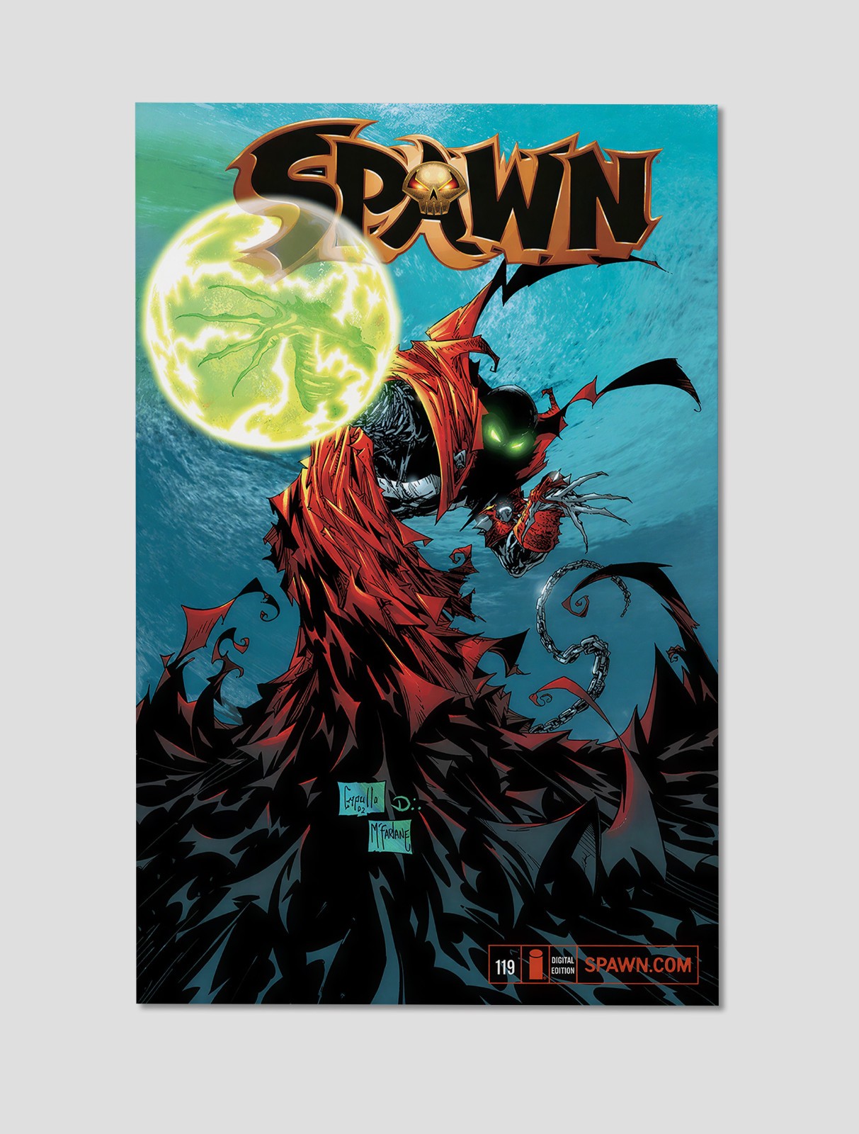Spawn #119 Demonic Avenger Premium Giclee Print Poster 11x17 Image Wall Art Spawn #119 Demonic Avenger Premium Giclee Print Poster 11x17 Image Wall Art