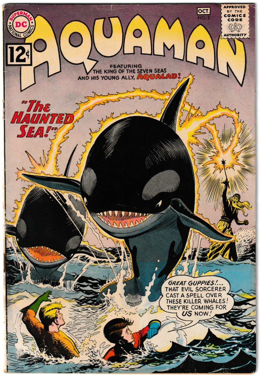 Aquaman #5 GD/VG 3.0 Nick Cardy DC Silver Age 1962 **BARGAIN BIN SALE** Aquaman #5 GD/VG 3.0 Nick Cardy DC Silver Age 1962 **BARGAIN BIN SALE**