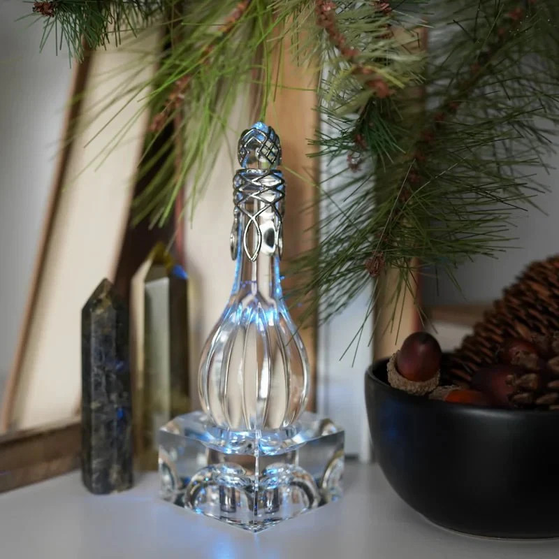 Starlight Vial Lord of The Rings Likeness to Phial of Galadriel Blue LED New Starlight Vial Lord of The Rings Likeness to Phial of Galadriel Blue LED New