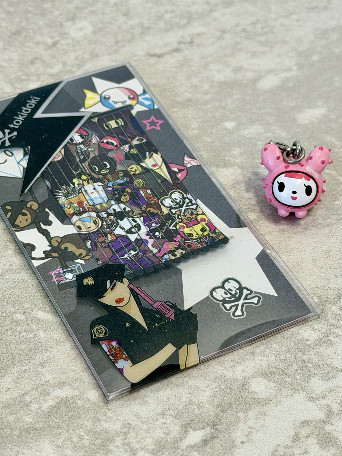 Tokidoki Bundle Polpettina Charm Bobby Pin Set Goth Whimsygoth Collectible Tokidoki Bundle Polpettina Charm Bobby Pin Set Goth Whimsygoth Collectible