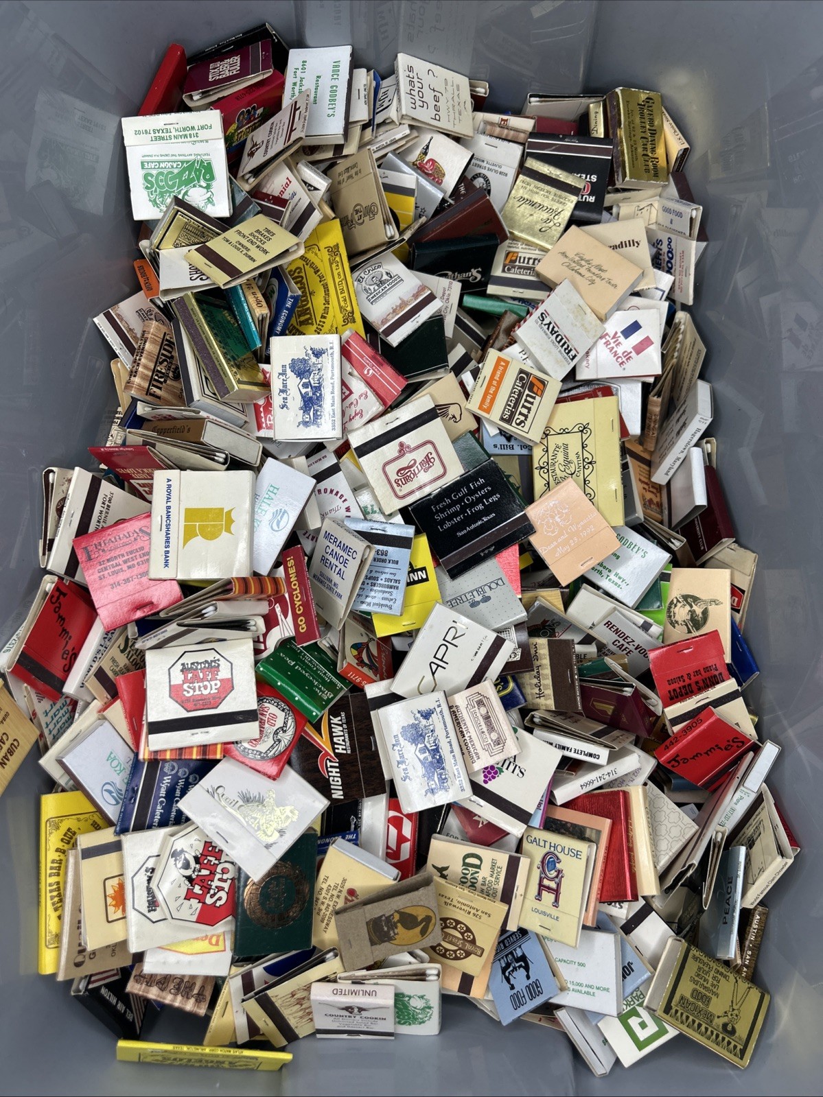 Vintage Modern Matchbook Lot Mystery Pick - 5 Matchbooks For $10 See Description Vintage Modern Matchbook Lot Mystery Pick - 5 Matchbooks For $10 See Description