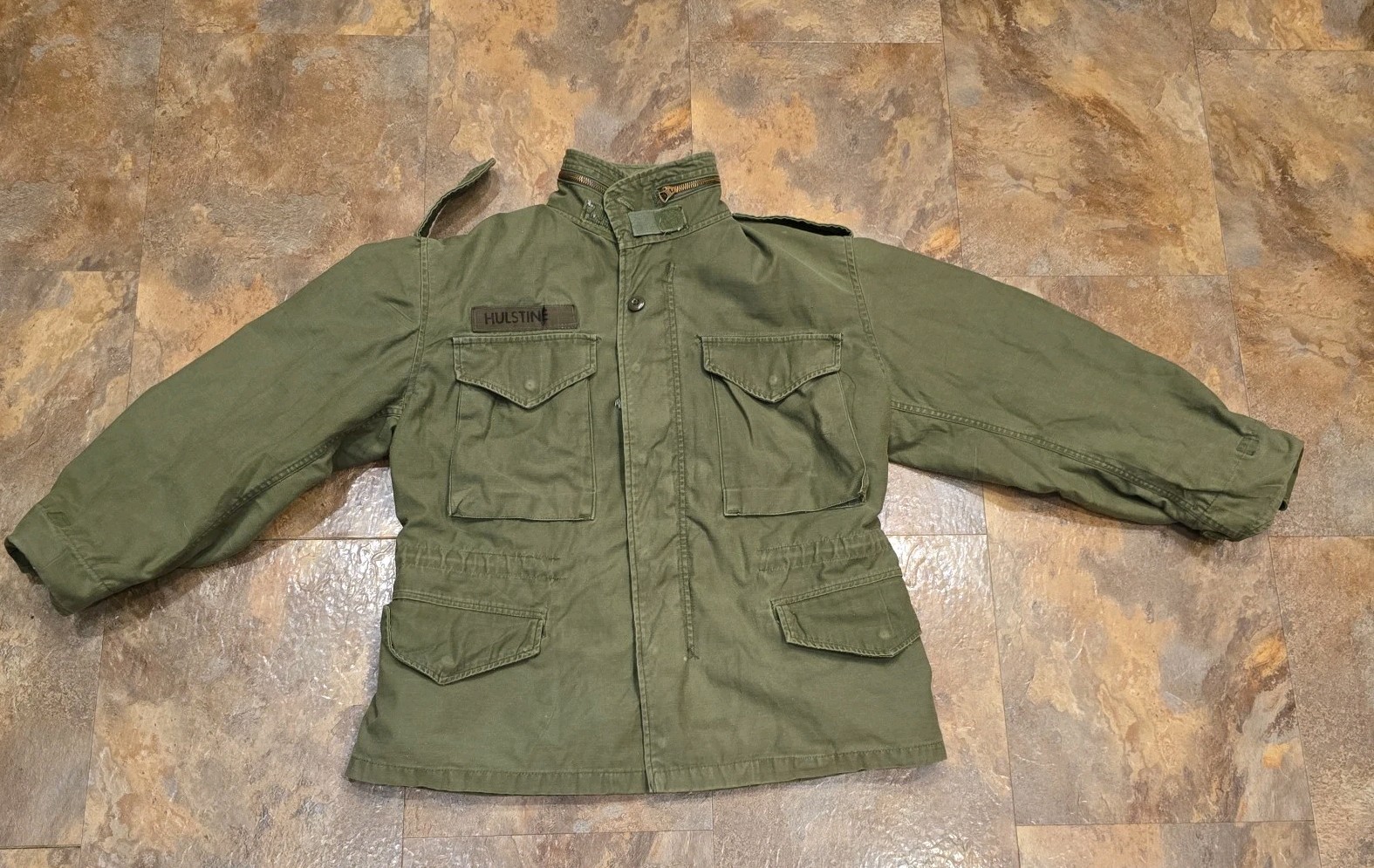 Vintage US Military Army Cold Weather OG-107 M65 Field Jacket Small X - Short Vintage US Military Army Cold Weather OG-107 M65 Field Jacket Small X - Short