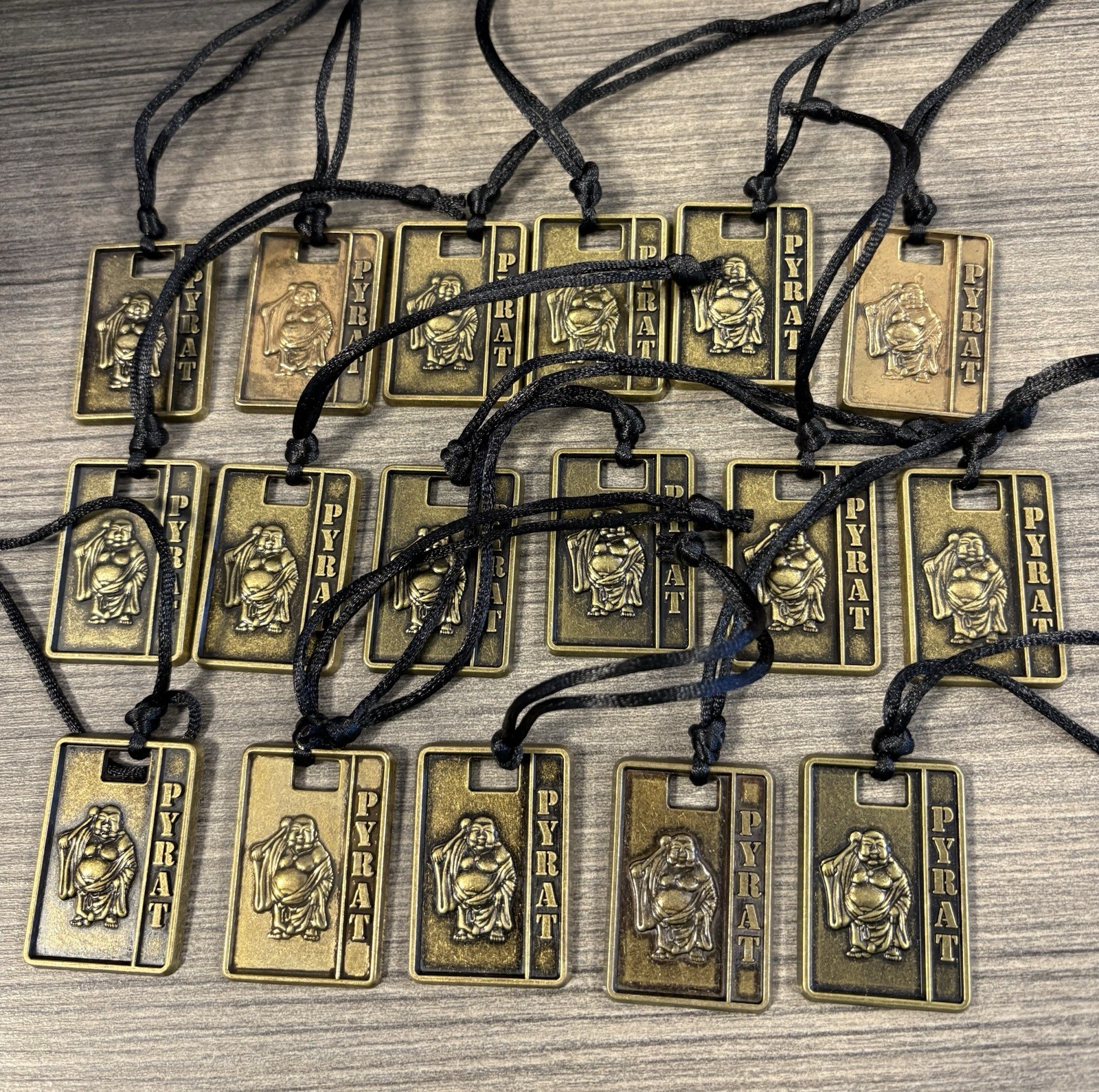 PYRAT RUMS-HOTI Zen Saint of Bartenders / Protector of Fortune - 17 Medallions PYRAT RUMS-HOTI Zen Saint of Bartenders / Protector of Fortune - 17 Medallions