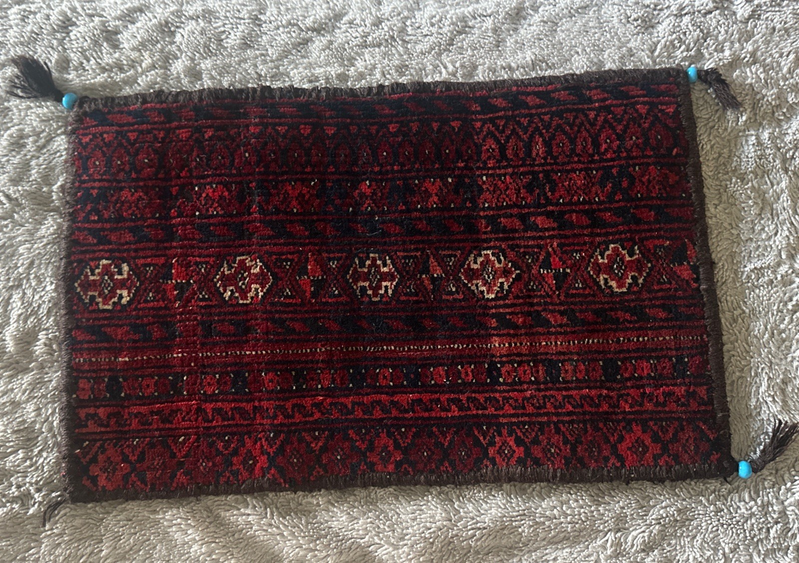 Custom Carpet Change Bag Magic Prop Vintage hand-knotted Tribal Wool Rug Zipper Custom Carpet Change Bag Magic Prop Vintage hand-knotted Tribal Wool Rug Zipper